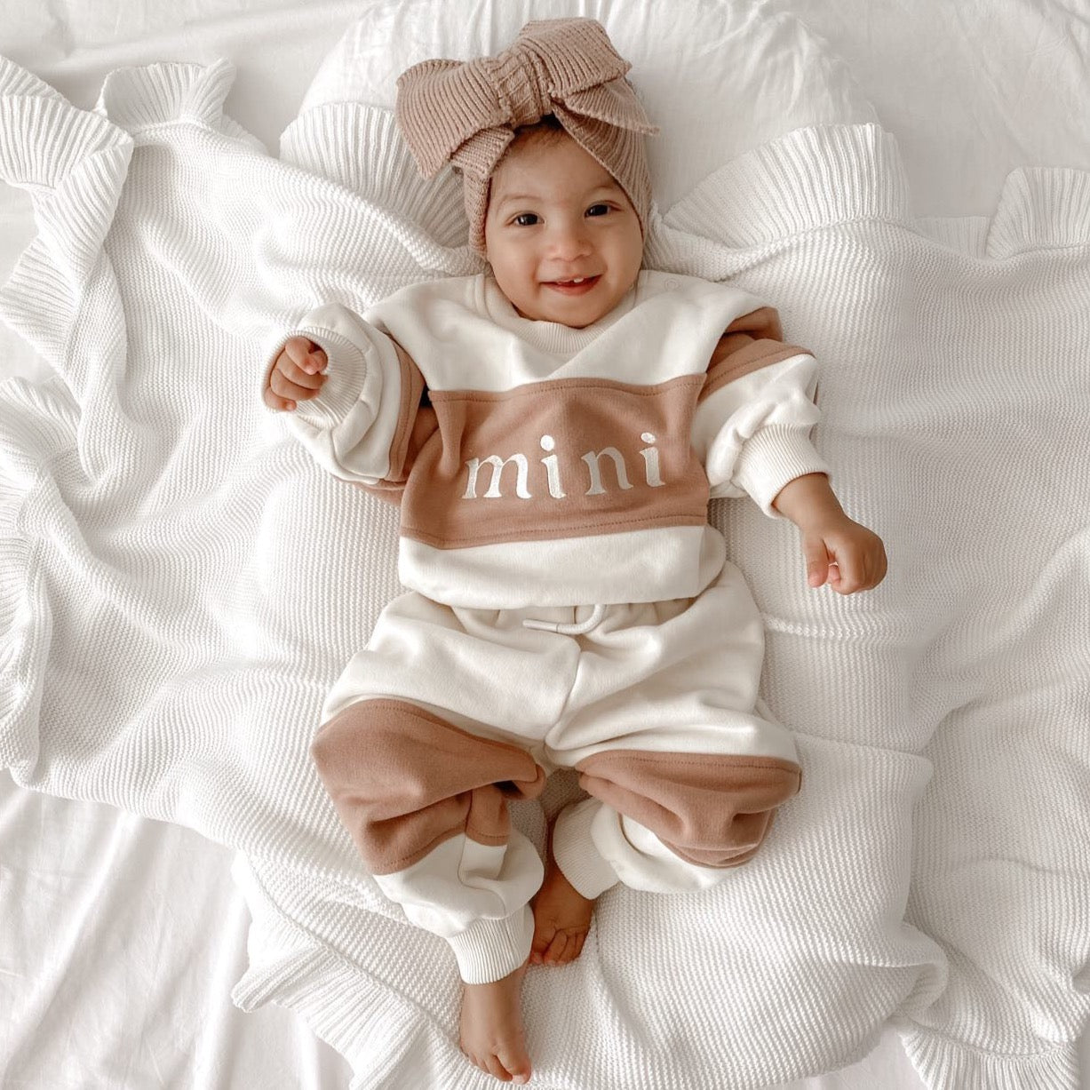 Knit Baby Topknot – Blossom and Pear