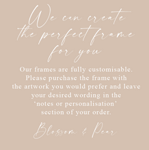 Load image into Gallery viewer, 'First Christmas 2025' Personalised Wooden Photo Frame