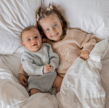 Load image into Gallery viewer, 'Big Sister' Mini Knit Sweater - Pink Lemonade