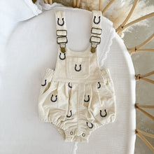 Load image into Gallery viewer, Corduroy Overalls - Horseshoe