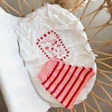 Load image into Gallery viewer, Ladies 'Favourite Days' Tee and Knit Shorts Bundle - White & Red