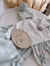 Load image into Gallery viewer, 'Hello World My Name Is' Oval Acrylic Plaque