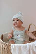 Load image into Gallery viewer, Goose Singlet Knit Romper & Beanie Bundle