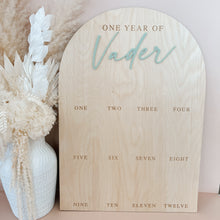 Load image into Gallery viewer, 'One Year Of' Personalised First Birthday Board