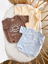 Load image into Gallery viewer, Chocolate 'Summer Love' Slouch Romper