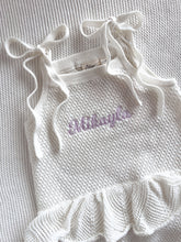 Load image into Gallery viewer, Pearl Knit Romper