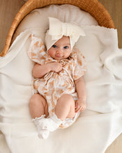 Load image into Gallery viewer, Strawberry Sundae Flutter Sleeve Romper