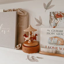 Load image into Gallery viewer, Heirloom Wooden Musical Carousel - Horse