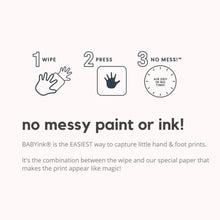 Load image into Gallery viewer, Black Ink-less Hand and Foot Print Kit