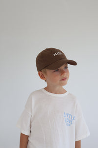 'Mini' Cap - Brown