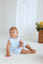Load image into Gallery viewer, Sky Stripe Playsuit