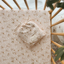 Load image into Gallery viewer, Cot Sheet - Blushing Blooms
