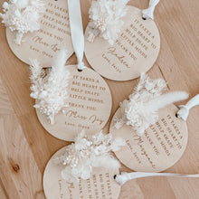Load image into Gallery viewer, Teacher/Educator Dried Floral Personalised Bauble