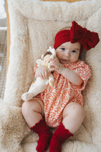 Load image into Gallery viewer, Red Socks (Frill or Scrunch)
