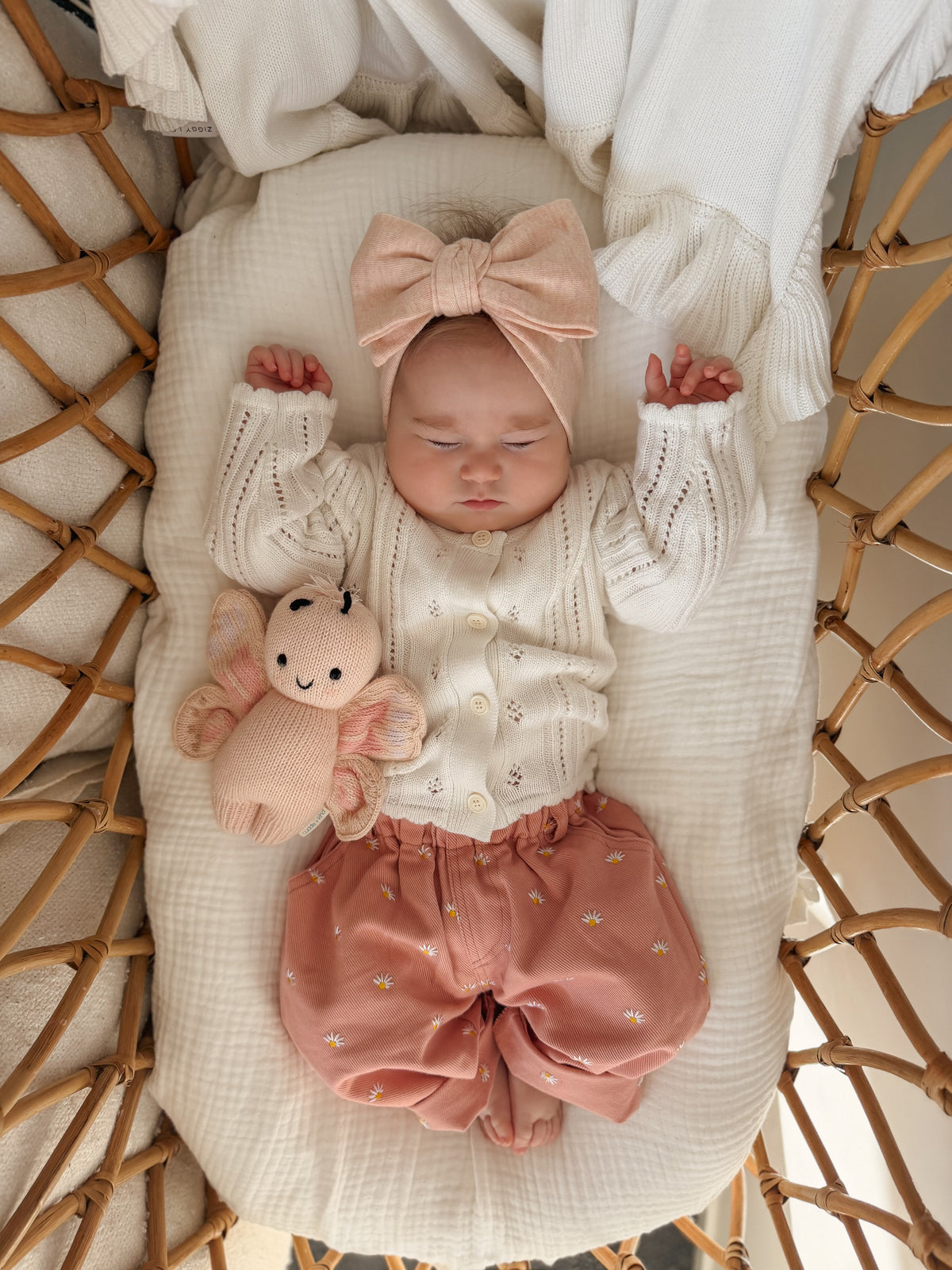 Margot Button Up Cardigan - Milk