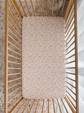 Load image into Gallery viewer, Cot Sheet - Blushing Blooms