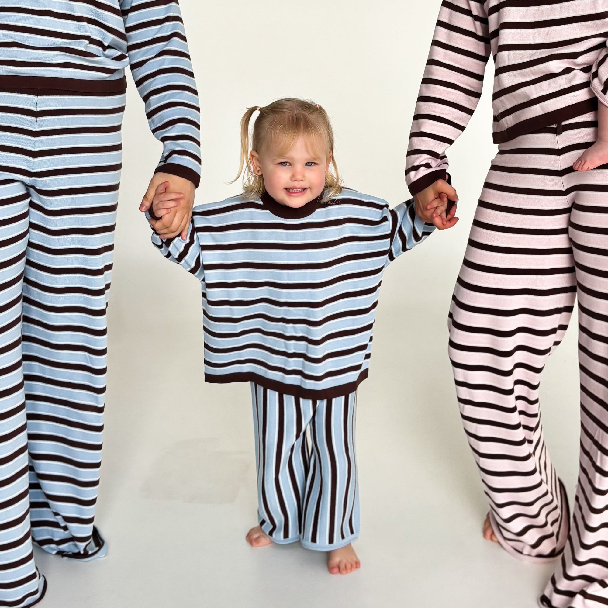 Kids Mocha Blue Lounge Sweater