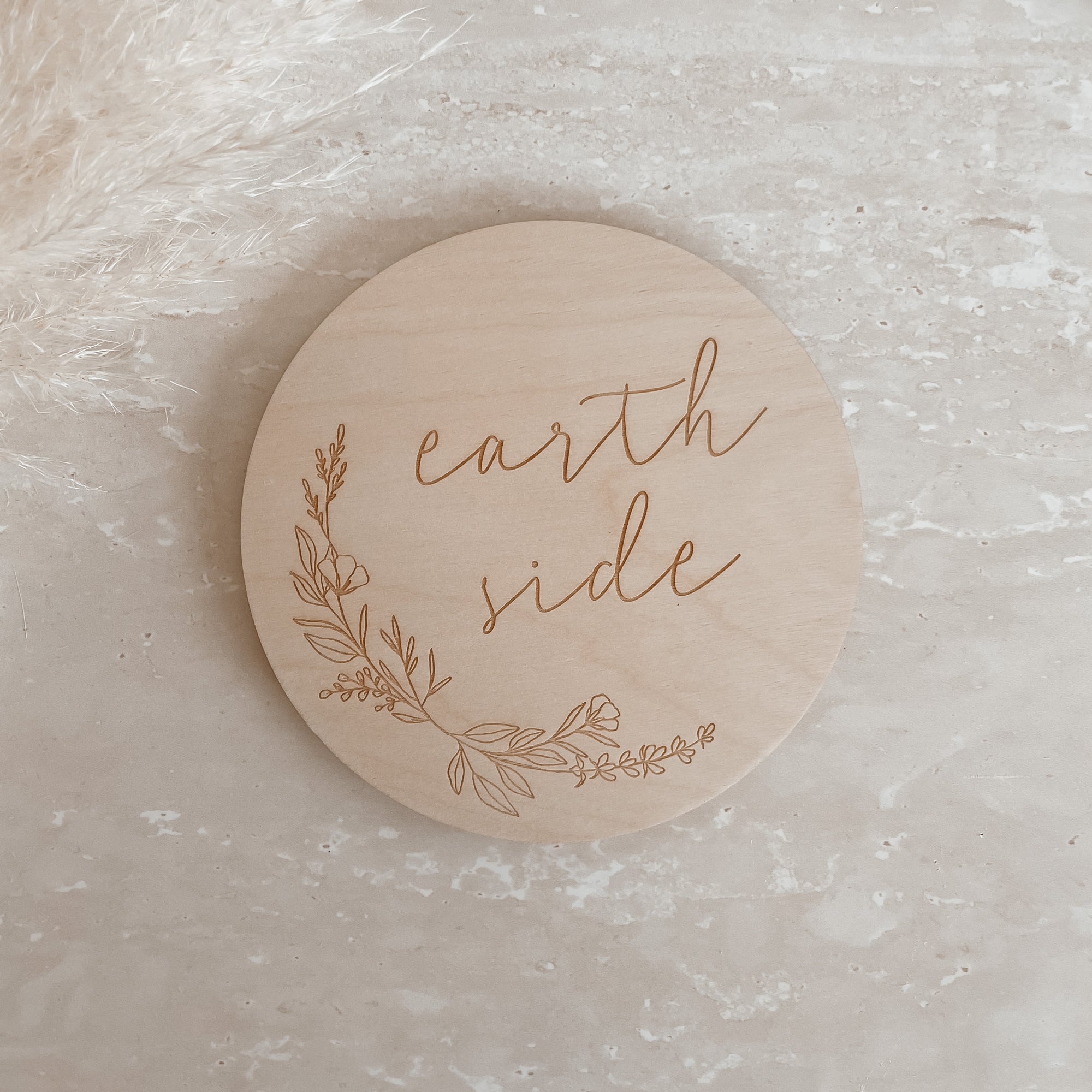 15cm Wooden Announcement Plaque