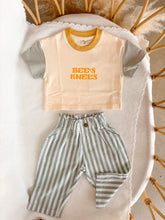 Load image into Gallery viewer, Kids Sage Stripe Pants