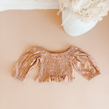 Load image into Gallery viewer, The Poet Top Long Sleeve - Dusty Rose