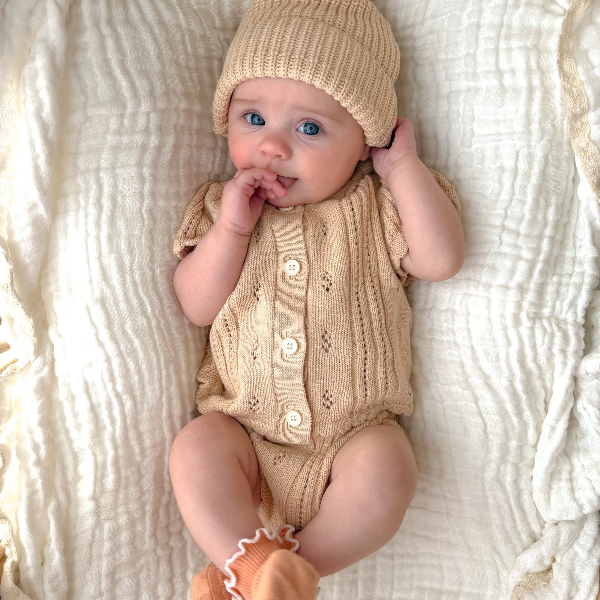 Margot Button Up Shortie Set