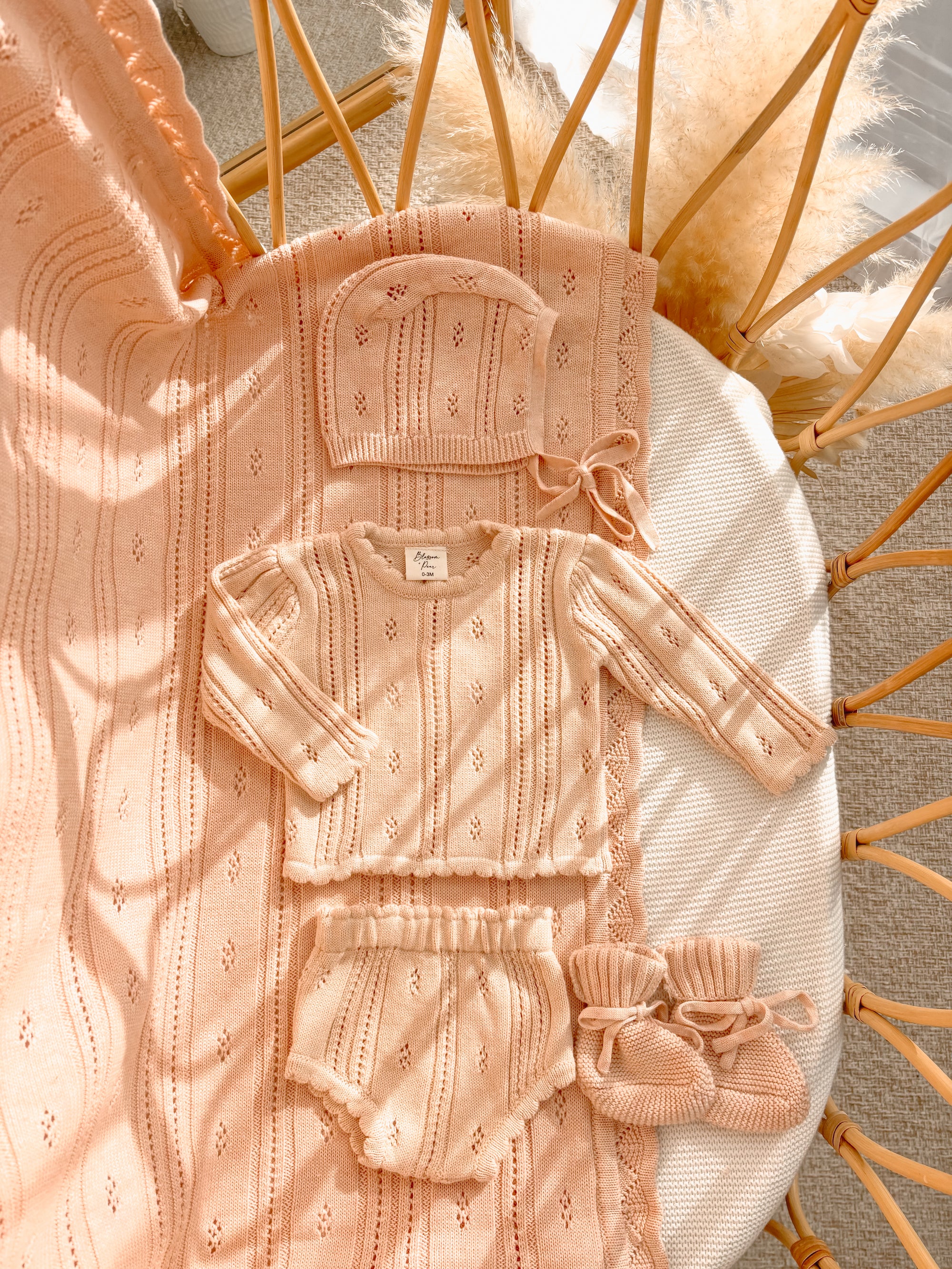 Margot Long Sleeve Sweater - Pink Lemonade
