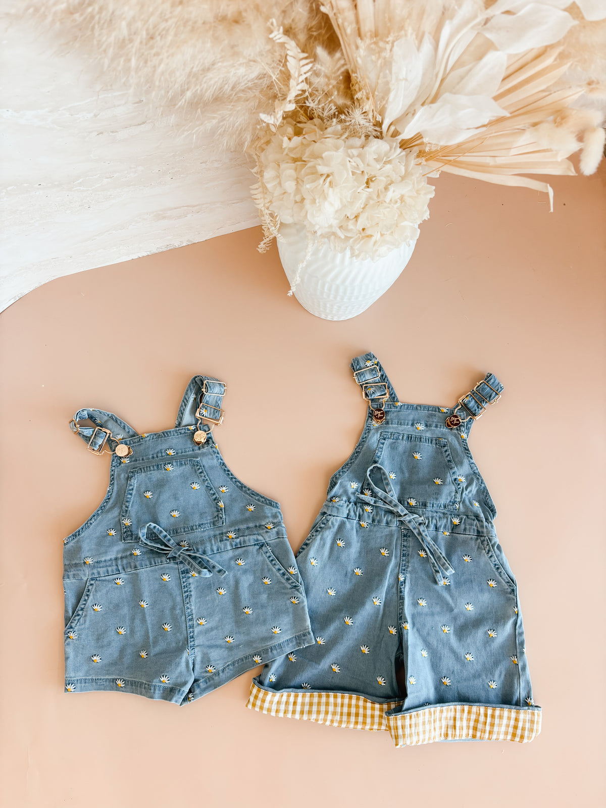 Daisy Denim Overalls