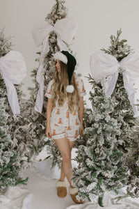 Velvet Santa Hat - Green - PRE ORDER DISPATCH SEPTEMBER