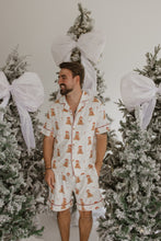 Load image into Gallery viewer, Men&#39;s Christmas PJs - Theodore Bear