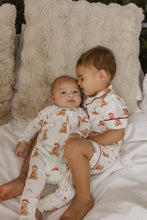 Load image into Gallery viewer, Long Sleeve Bamboo Growsuit - Theodore Bear - PRE ORDER DISPATCH OCTOBER