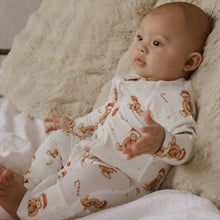 Load image into Gallery viewer, Long Sleeve Bamboo Growsuit - Theodore Bear - PRE ORDER DISPATCH OCTOBER