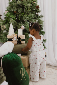 Cherry Set, Topknot & Sock Bundle