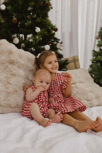 Red Gingham Dress