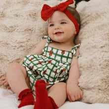 Load image into Gallery viewer, Mistle Bow Romper