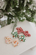 Load image into Gallery viewer, Red Gingham Topknot - PRE ORDER - Est. Dispatch End of September