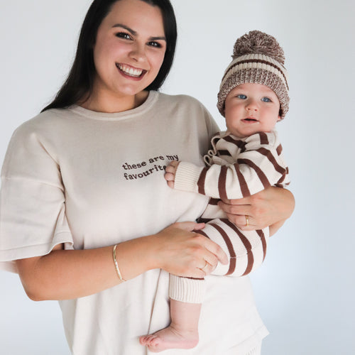 Ladies 'Favourite Days' Tee - Vanilla Latte