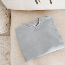 Load image into Gallery viewer, Men&#39;s Sweater &#39;Favourite Days&#39; Crew Sweater - Blue