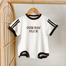 Load image into Gallery viewer, Cowboy Club Slouch Romper