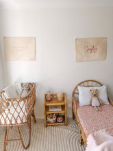 Load image into Gallery viewer, Custom Canvas Name Banner - Embroidered Text