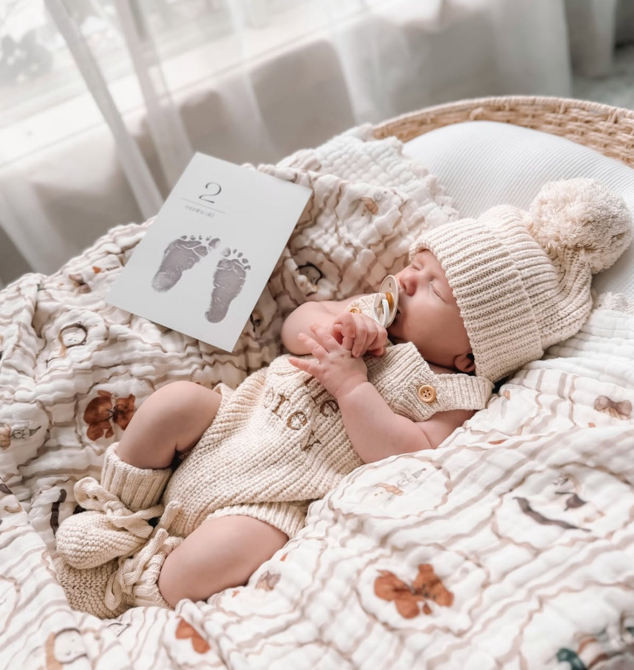 Heritage Muslin Blanket - Vintage Playroom