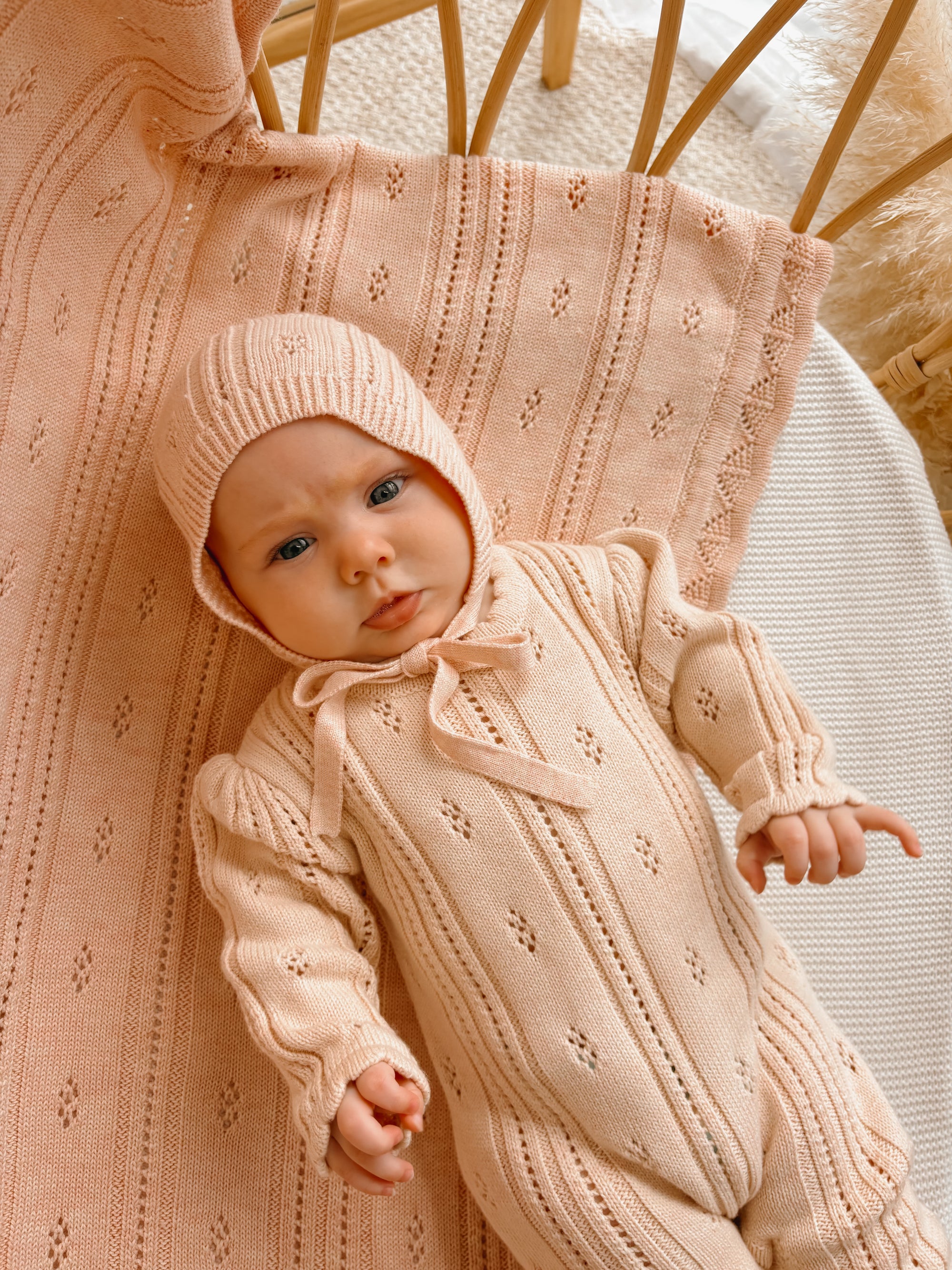 Margot Growsuit - Pink Lemonade