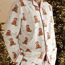 Load image into Gallery viewer, Men's Christmas PJs - Long Sleeve - Theodore Bear