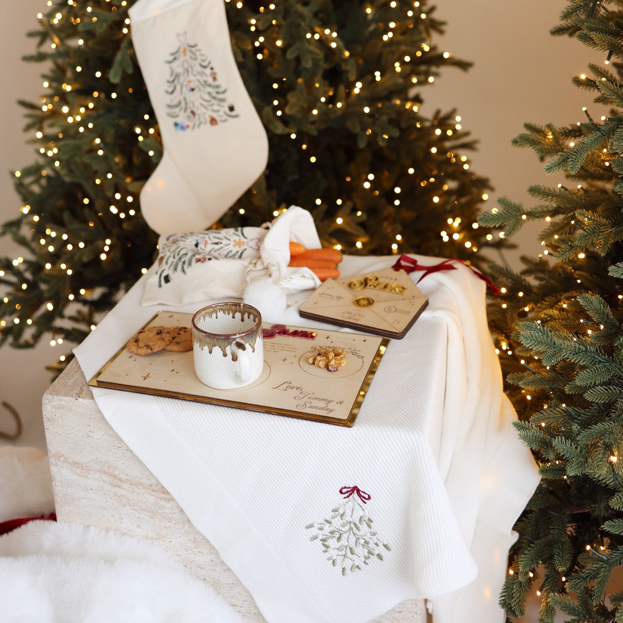 Santa Treat Tray