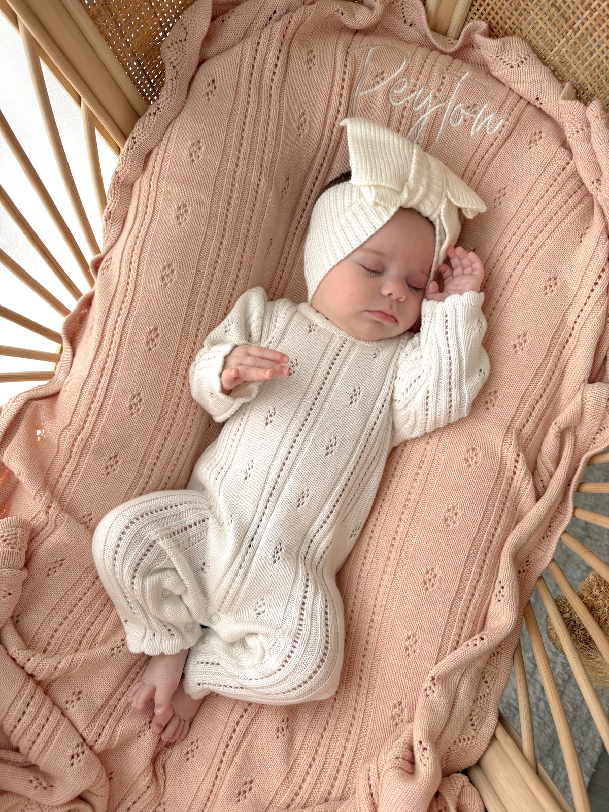 Margot Growsuit - Milk