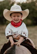 Load image into Gallery viewer, 'Howdy' Slouch Tee - Milk