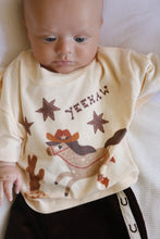 Load image into Gallery viewer, 'Yeehaw' Slouch Tee - Buttermilk