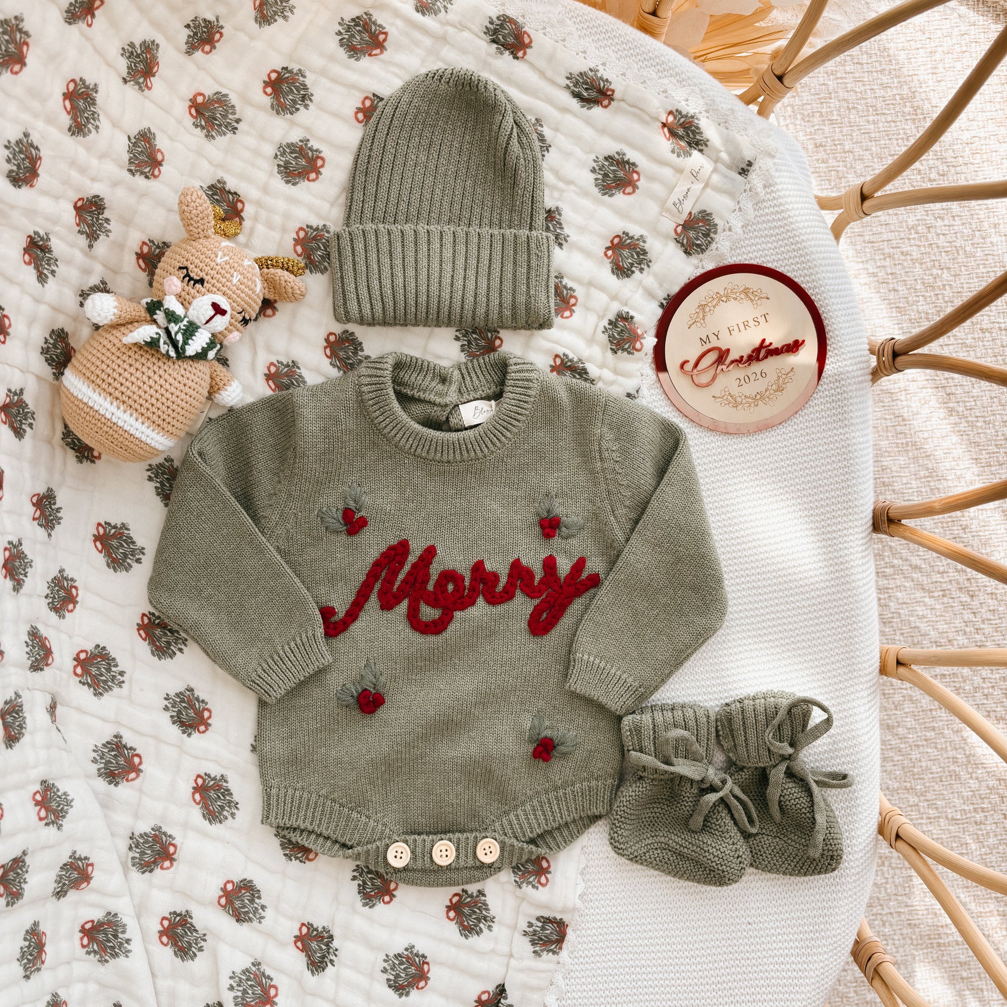 Mini Knit Booties
