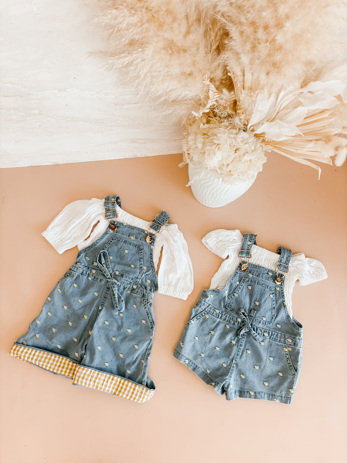 Daisy Denim Overalls