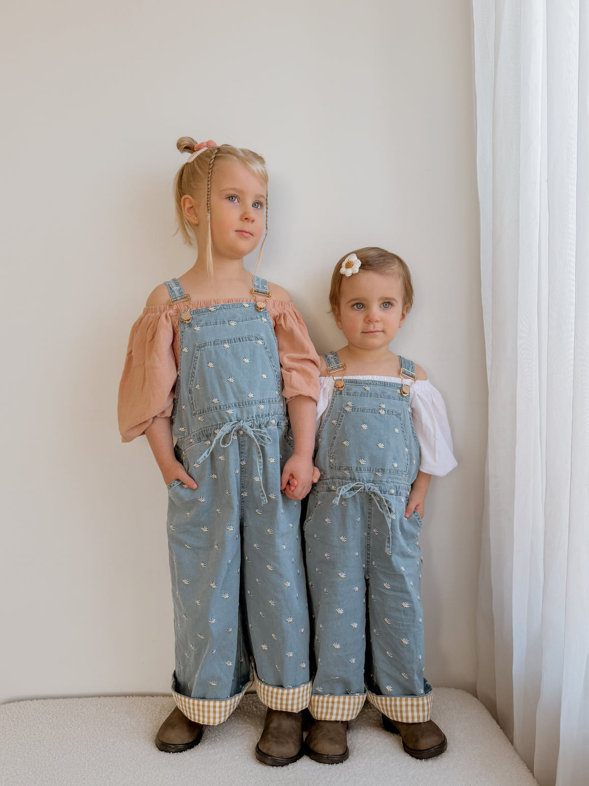 Daisy Denim Overalls