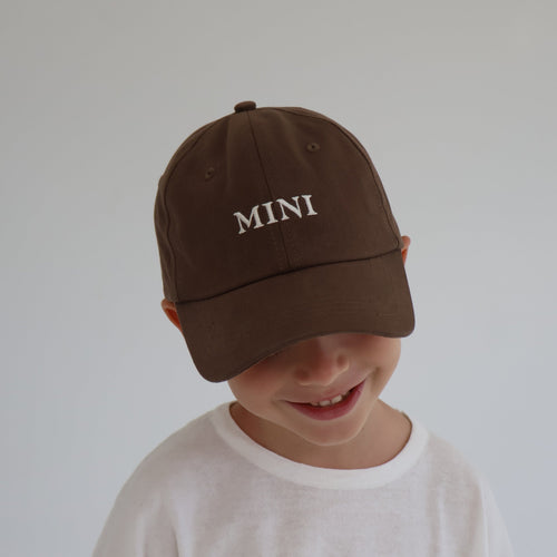 'Mini' Cap - Brown